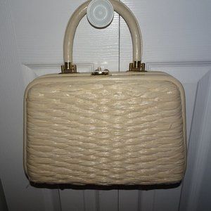 Vtg. Marcus Bros. of Miami Straw Woven Handbag